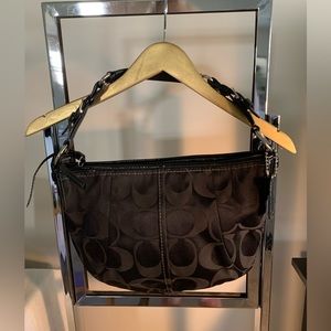 Black Vintage 80’s COACH Bag Like New